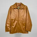 Giacca in Pelle Vintage Gianni Versace Anni '80/'90 (Taglia L)