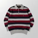 Maglione Polo in Lana Vintage Yves Saint Laurent Tricots Pour Homme - Anni '80/'90 (Taglia L)